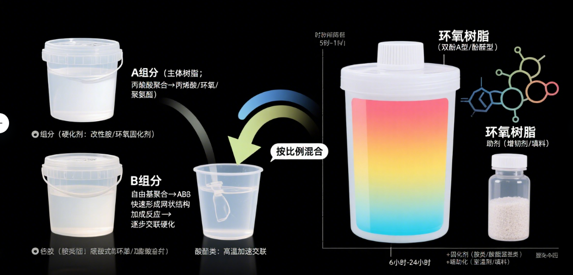 AB 胶与环氧胶大揭秘:特性、成分、固化与应用全解析(图2) image.png