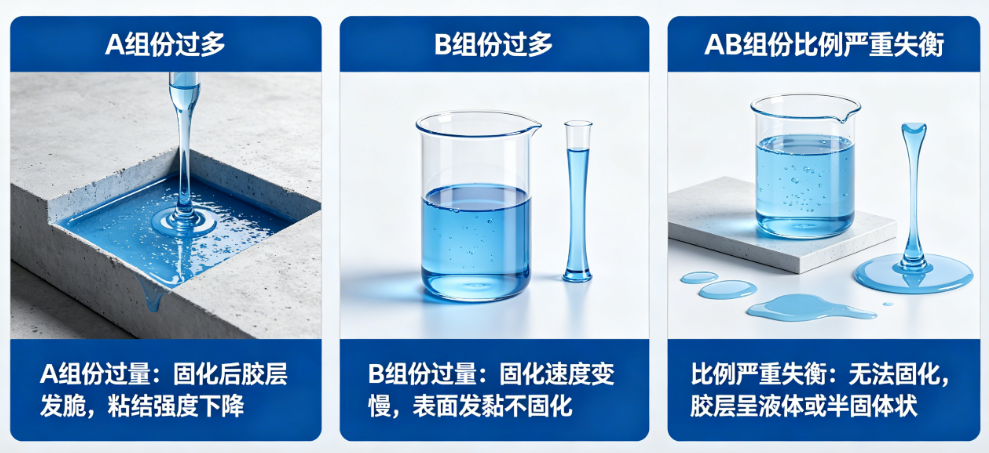 双组份环氧胶配比错误会出现什么问题(图1) image.png